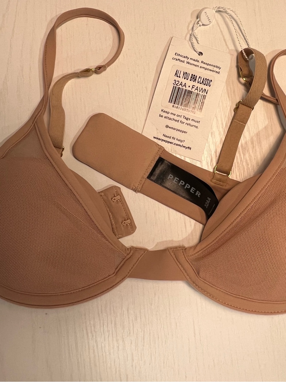 Pepper All You Bra Classic - Fawn Women’s Underwire Bra